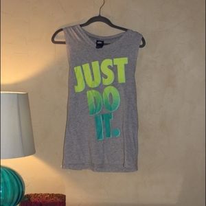 Just Do It Nike Muscle Tee